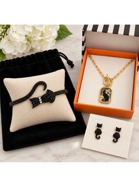 True to Form Black Cat Jewelry - new